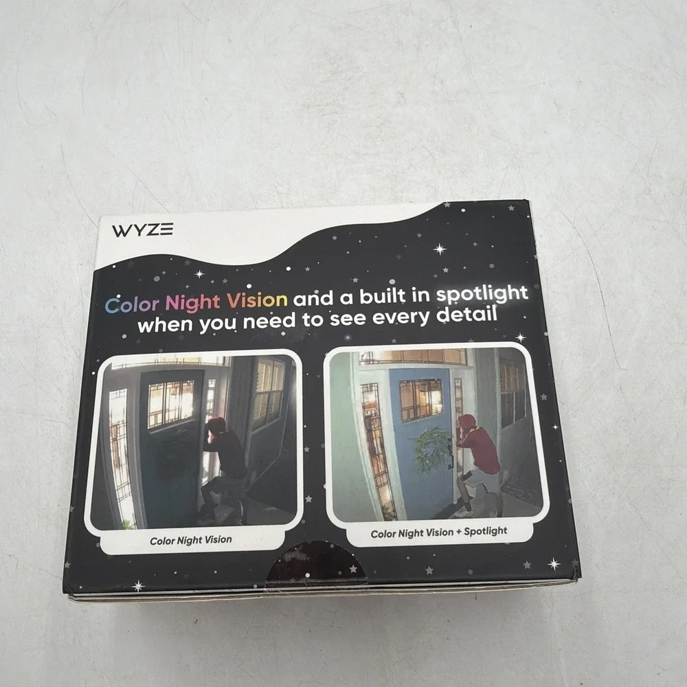 Wyze Battery Cam Pro 2k HDR Wireless Outdoor/Indoor Security Camera